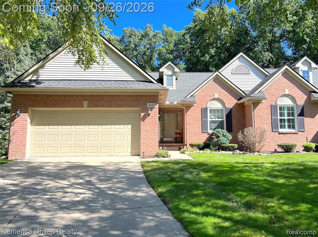 Property photo for 3397 Dewdrop Lane, Howell, MI 48843