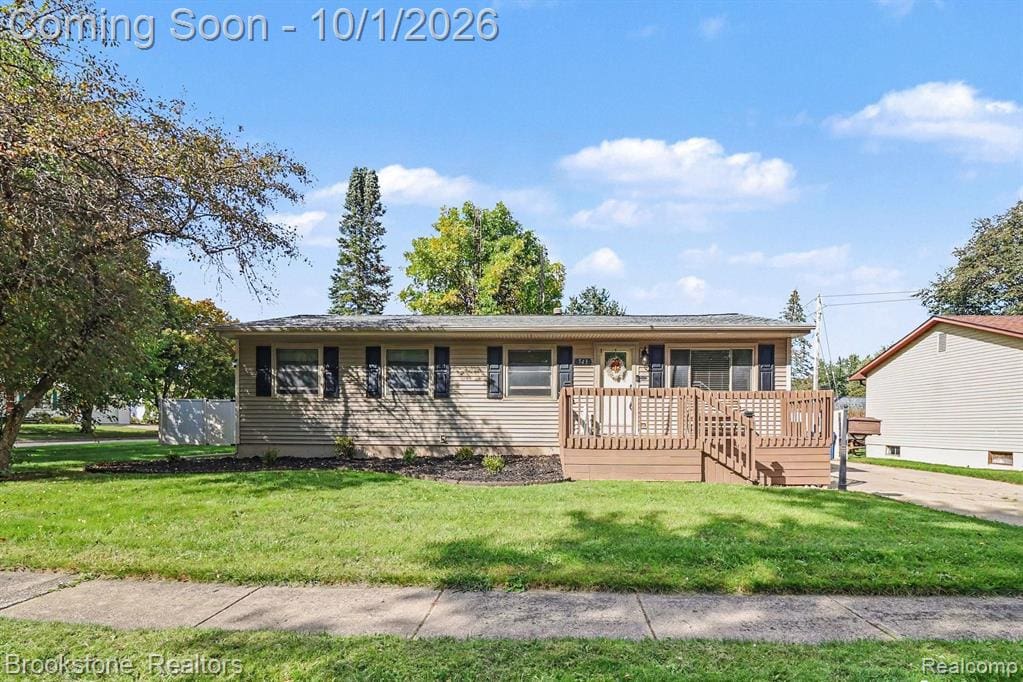 Property photo for 543 Sequoia Drive, Davison, MI 48423