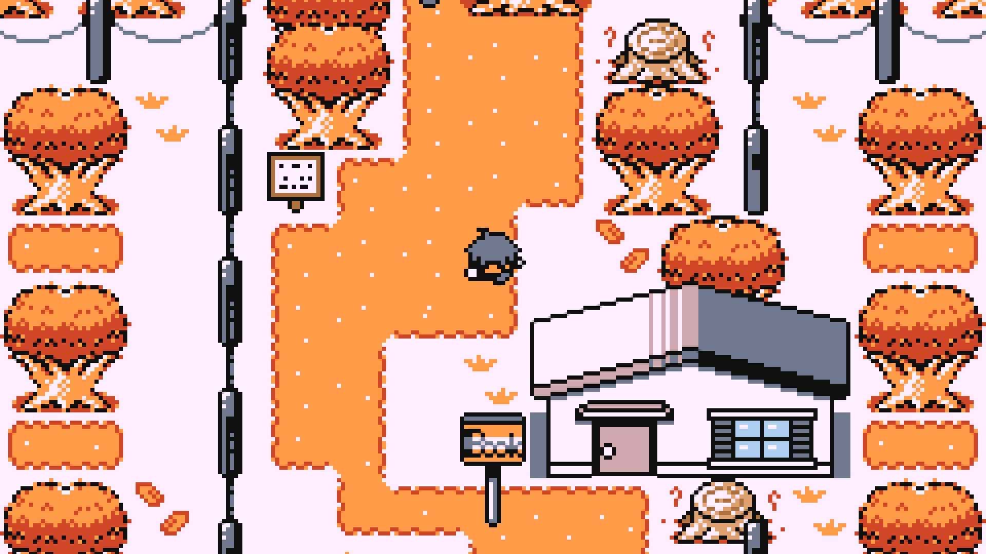 A screenshot of Disc Creatures showing a character walking through a forest.
