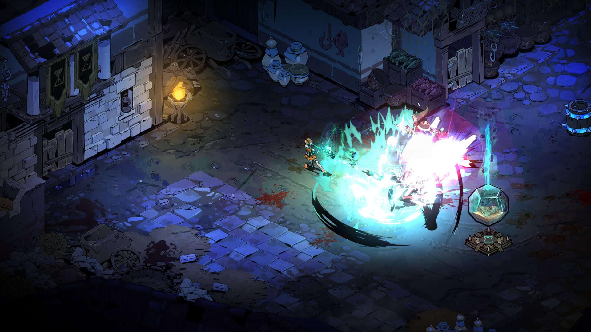 Hades II screenshot showing Melinoë attacking an enemy