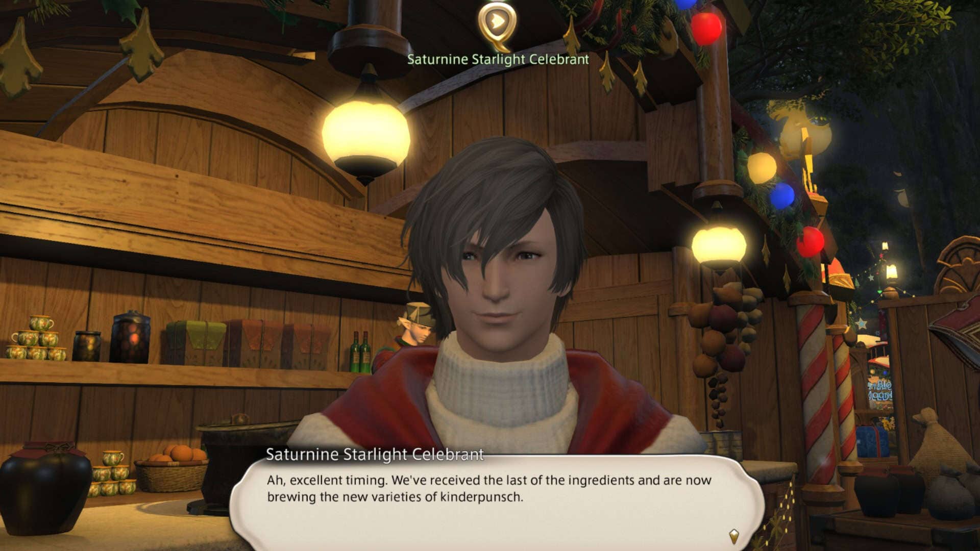 The Saturnine Starlight Celebrant from FF14.