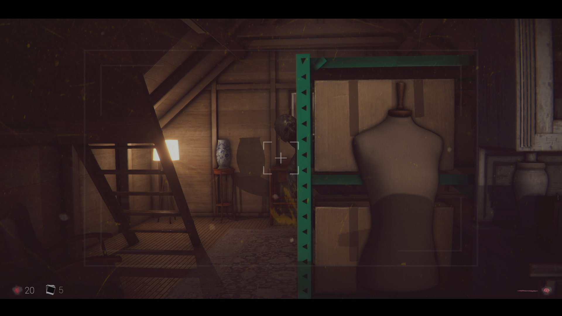A screenshot of an anomaly in The 18th Attic