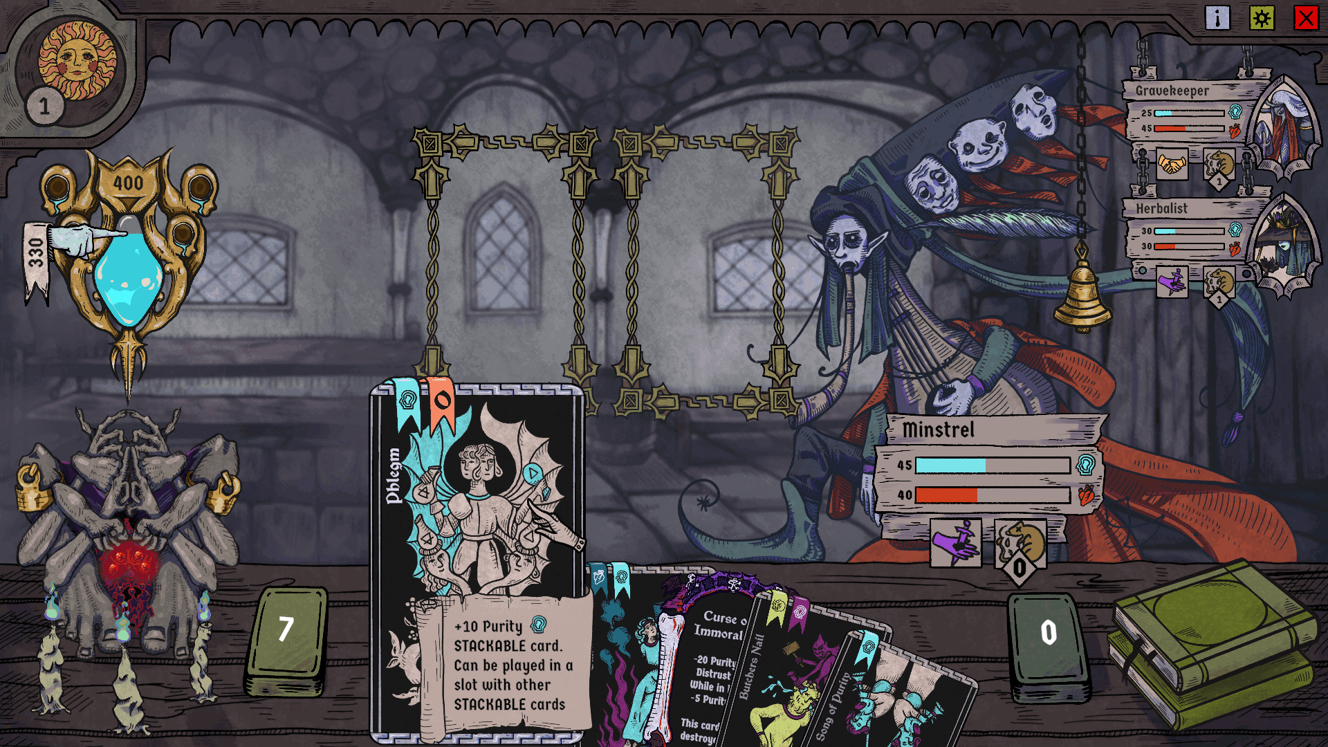 A screenshot of Bloodletter's daytime gameplay.