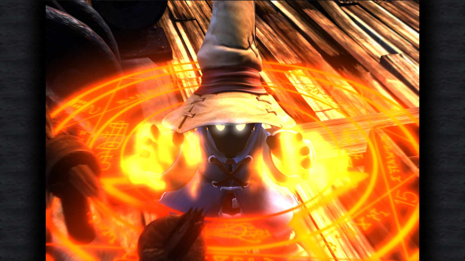 Vivi using a spell