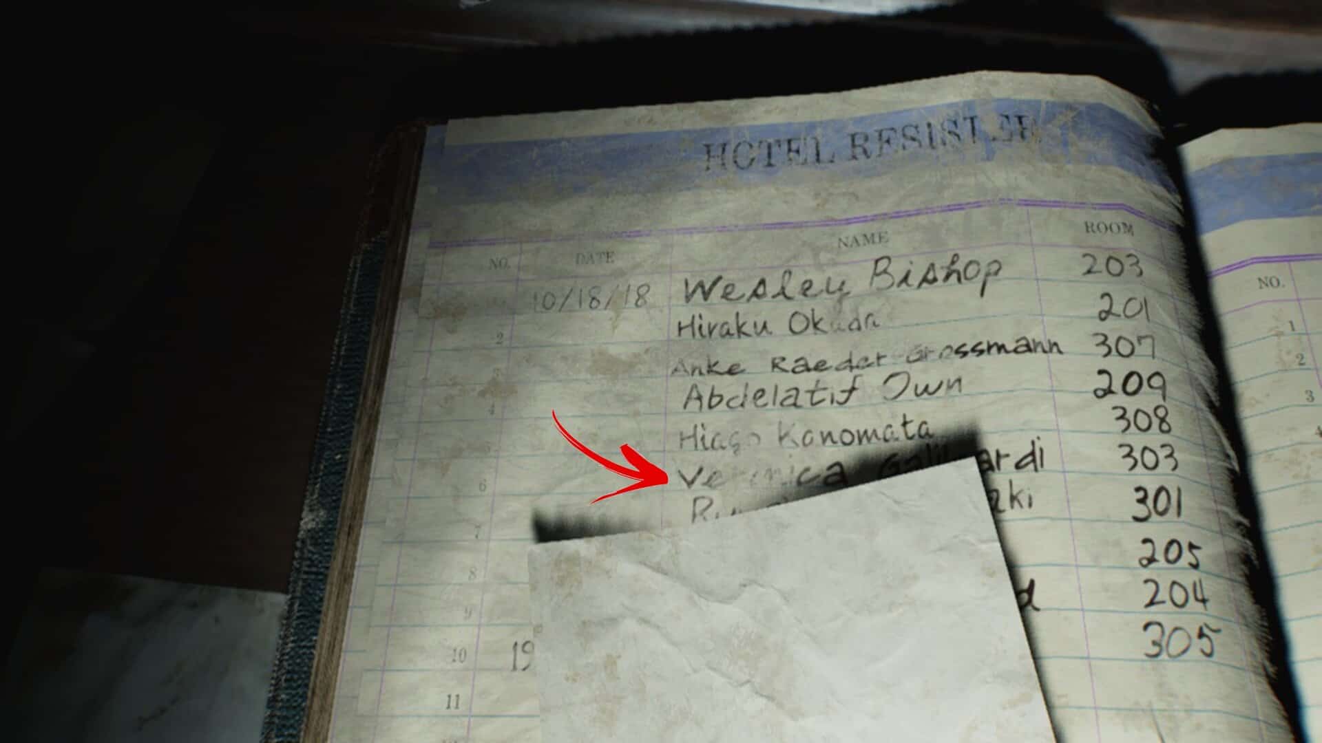 code veronica hint resident evil requiem