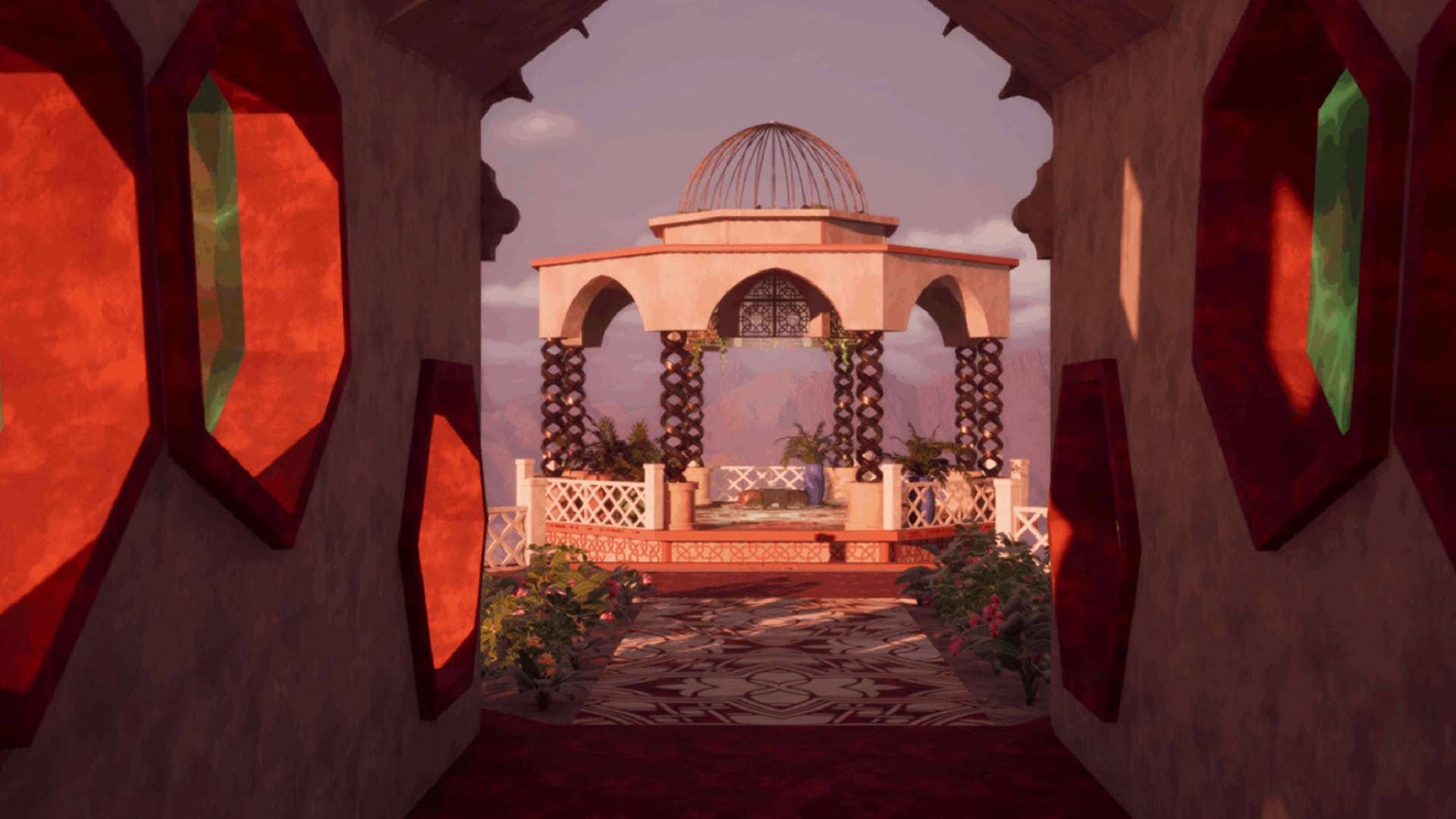 A gazebo in House of Hikmah