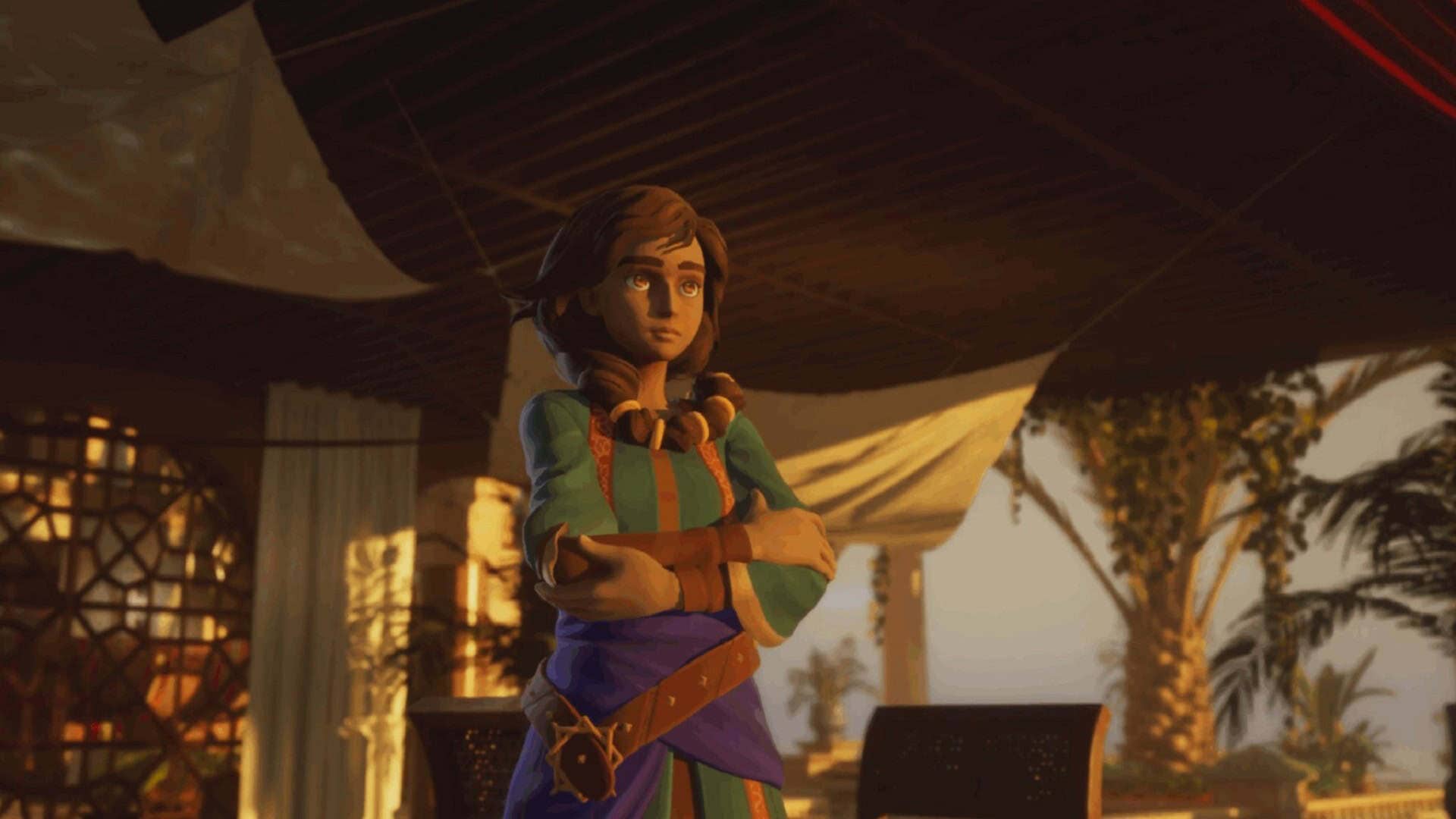 Maya from house of Hikmah with arms crossed