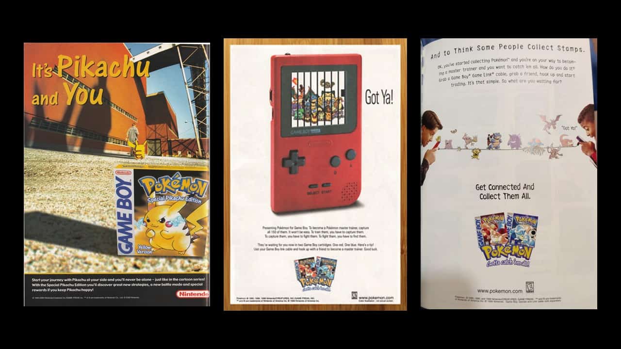 Various magazine ads run in the United States in the late '90s.