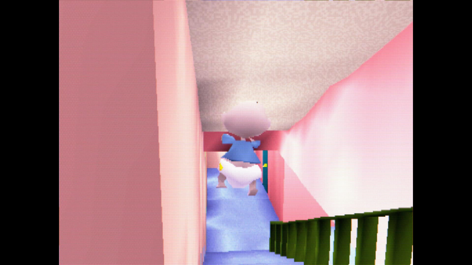 Tommy Pickles jumping down a set of stairs in Rugrats: Search for Retpar