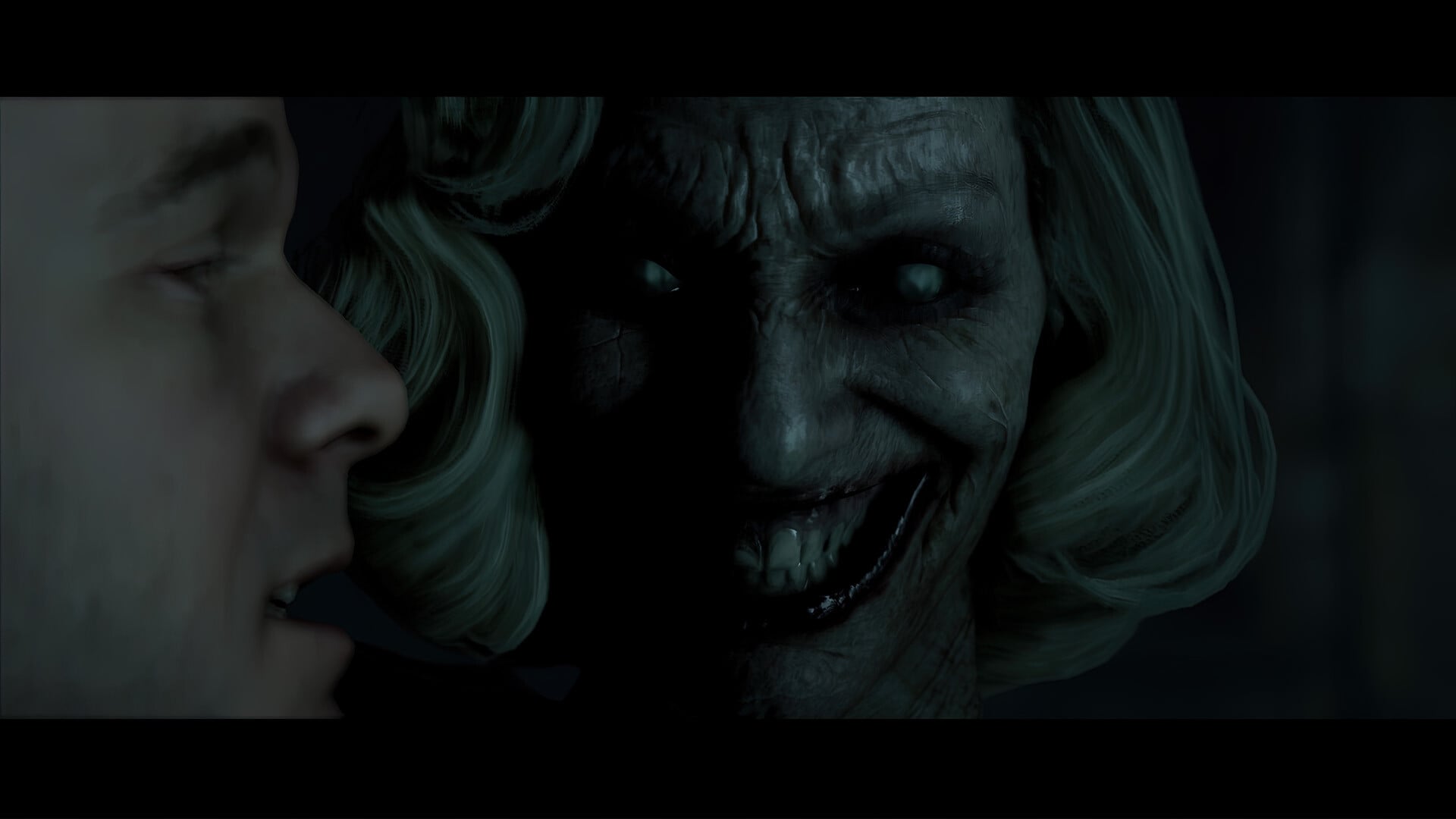 A screenshot of an undead lady in Man of Medan