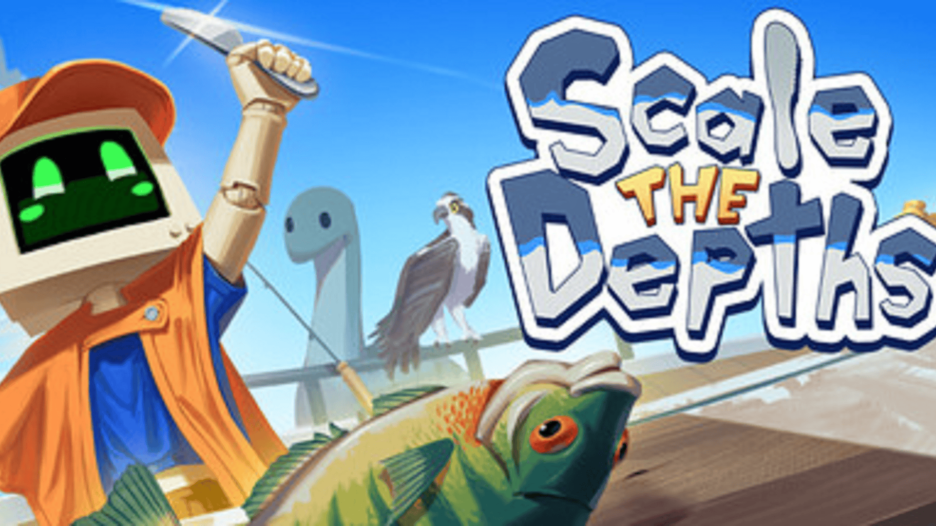 Scale the Depths key art