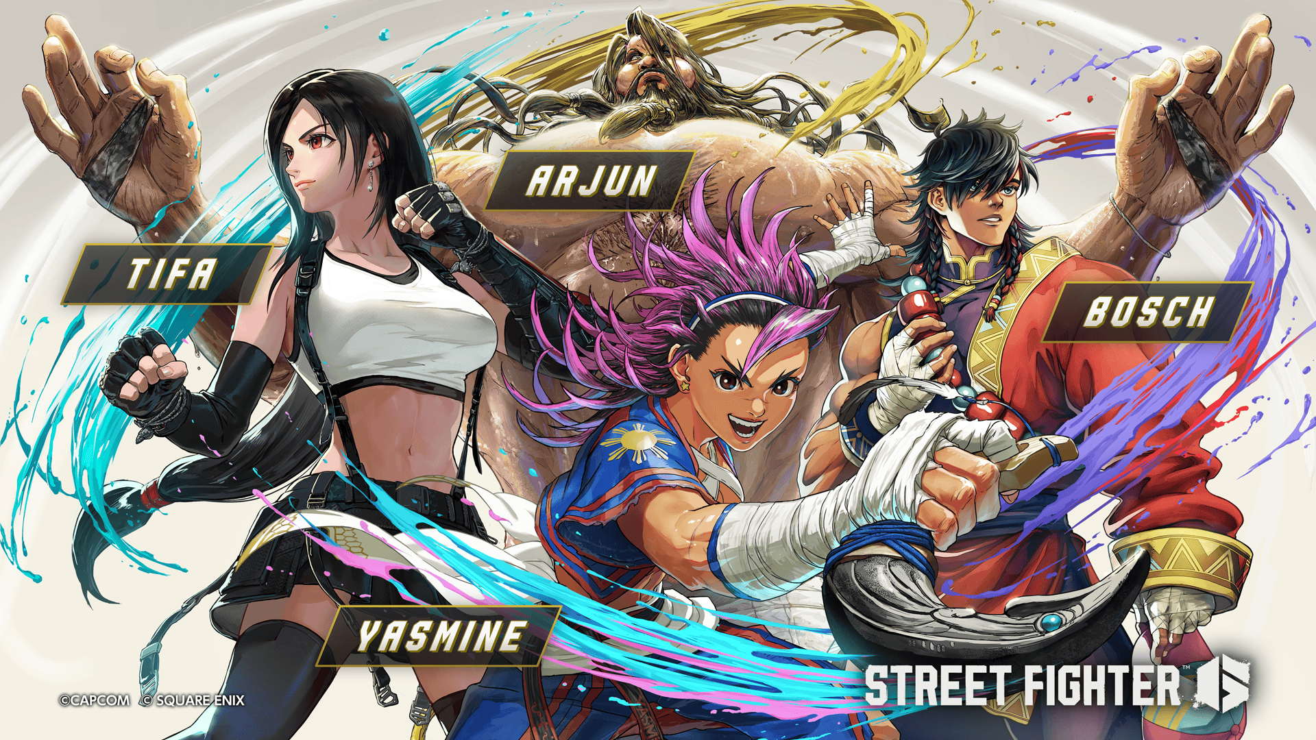 All the characters from the next Street Fighter 6 pass