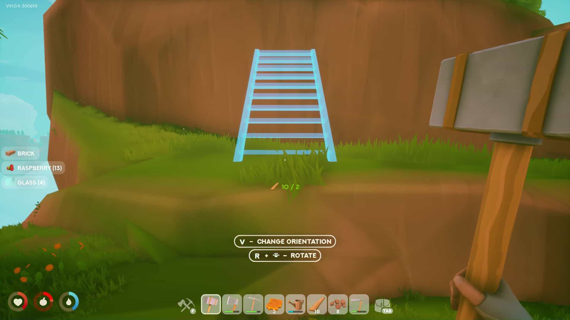 Solarpunk Building Ladders