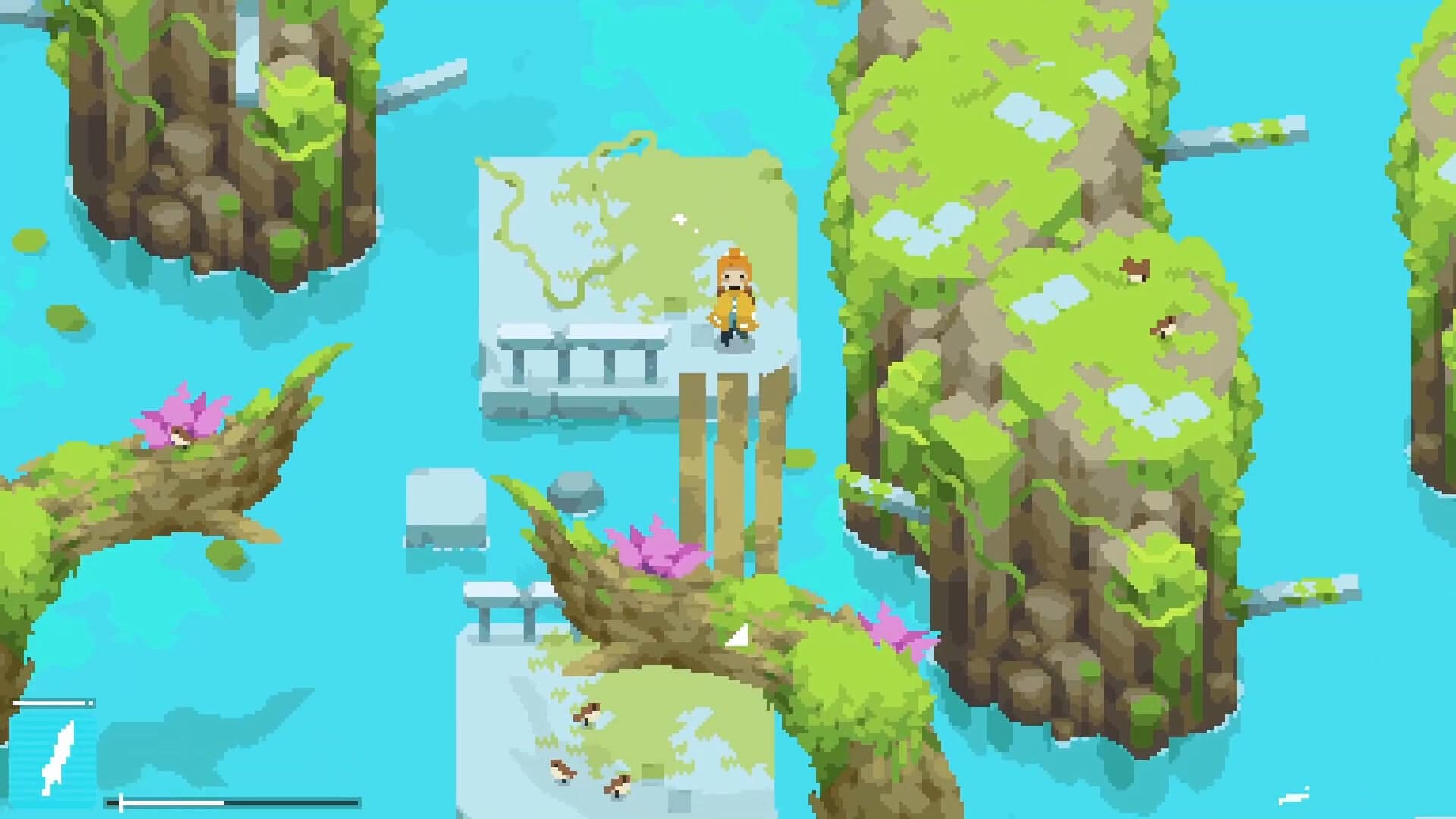 Screenshot of ZWAARD gameplay