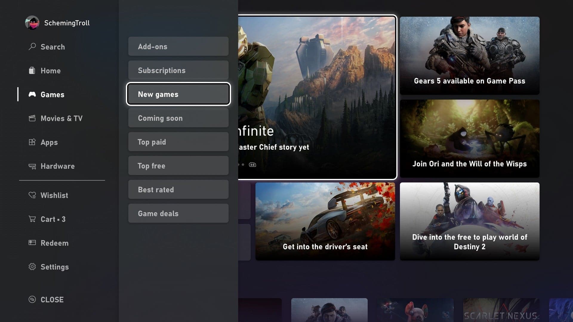 xbox store page
