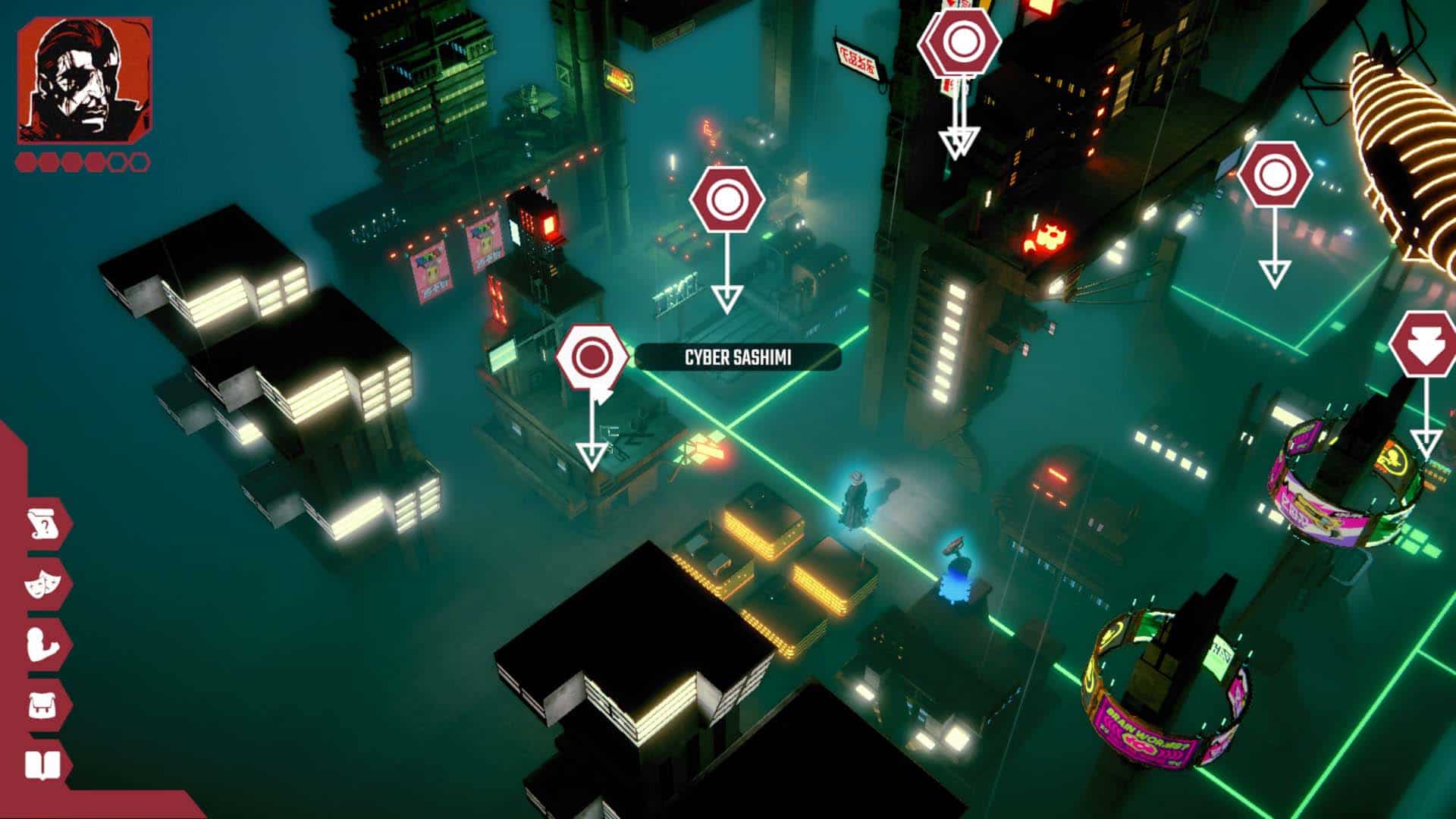 Moving through town in Celestial Return.