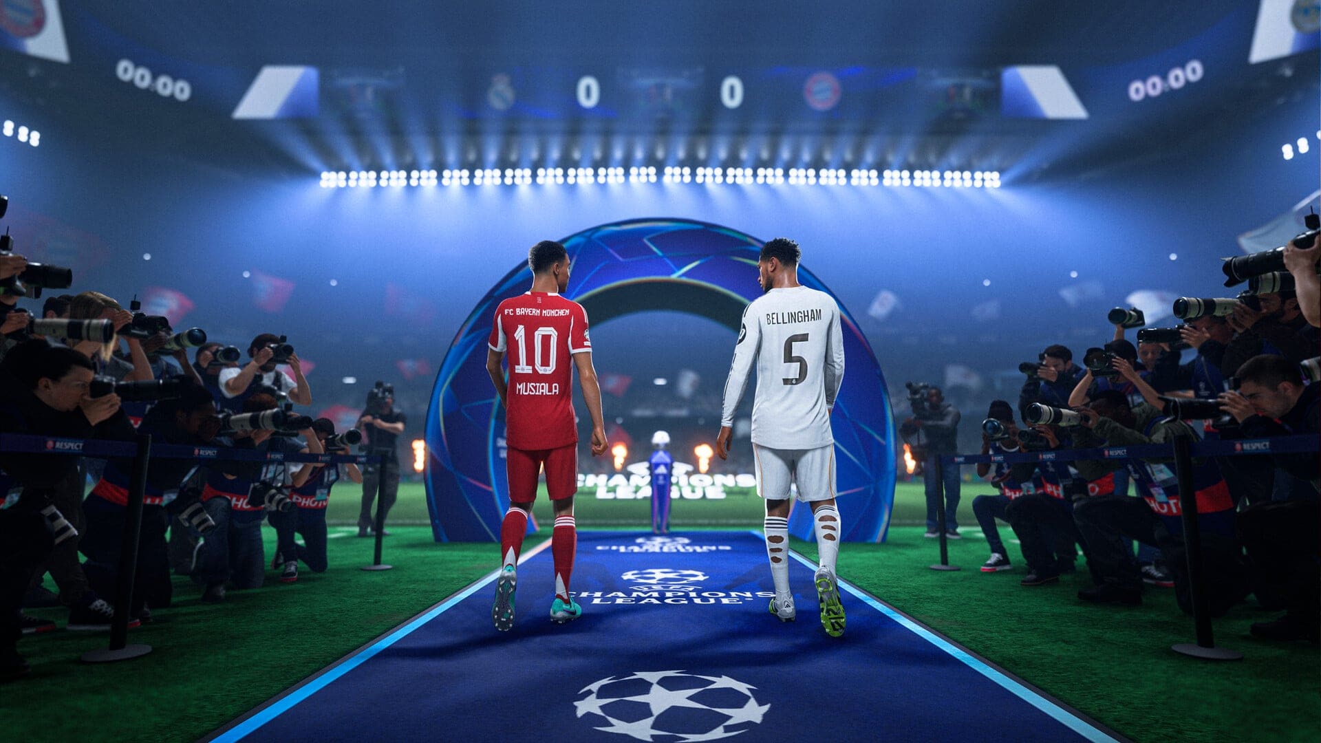 EA Sports FC Real Madrid vs Bayern Munich screenshot