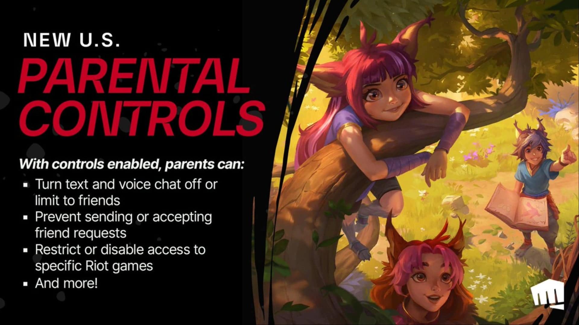 Riot To Roll Out New Parental Controls In The U.S.