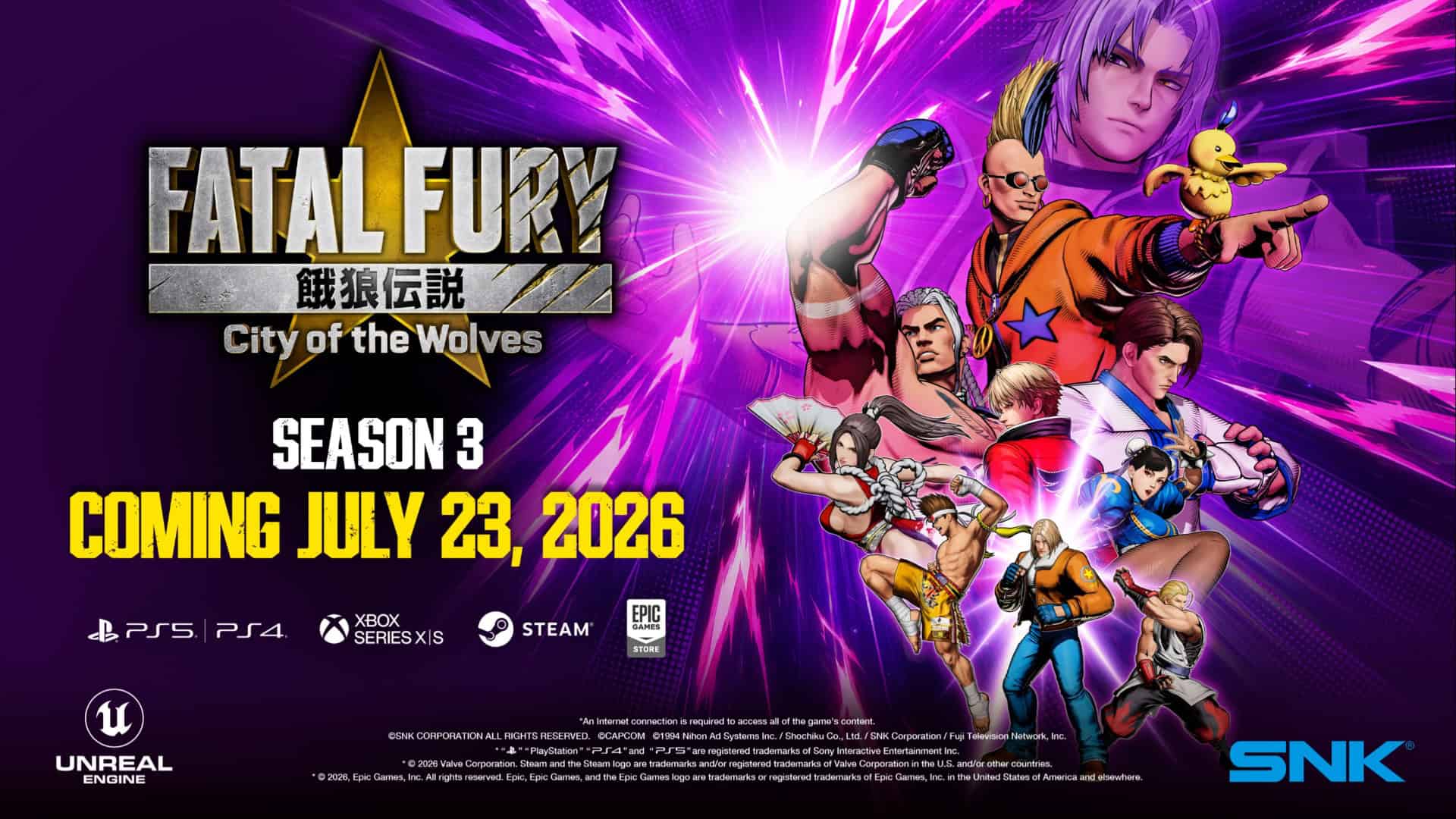 Fatal Fury season 3