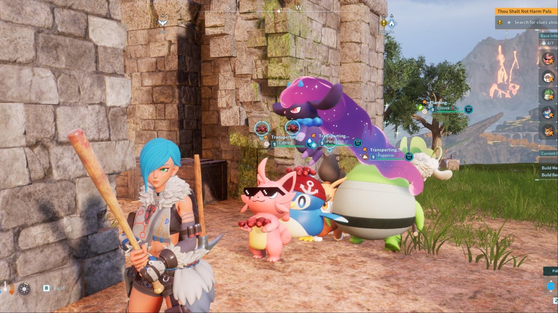 Palworld base
