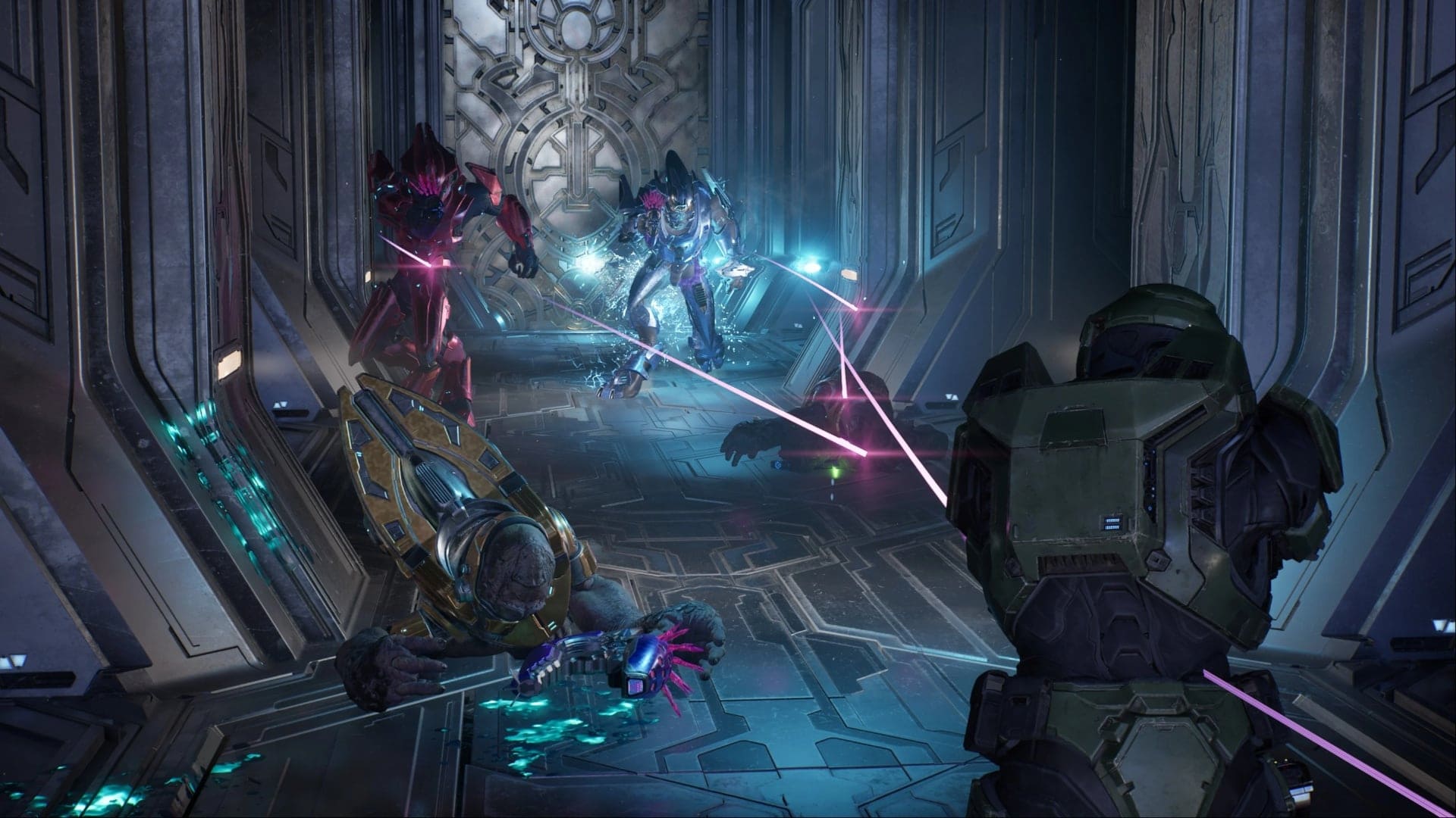Halo Campaign Evolved combat.