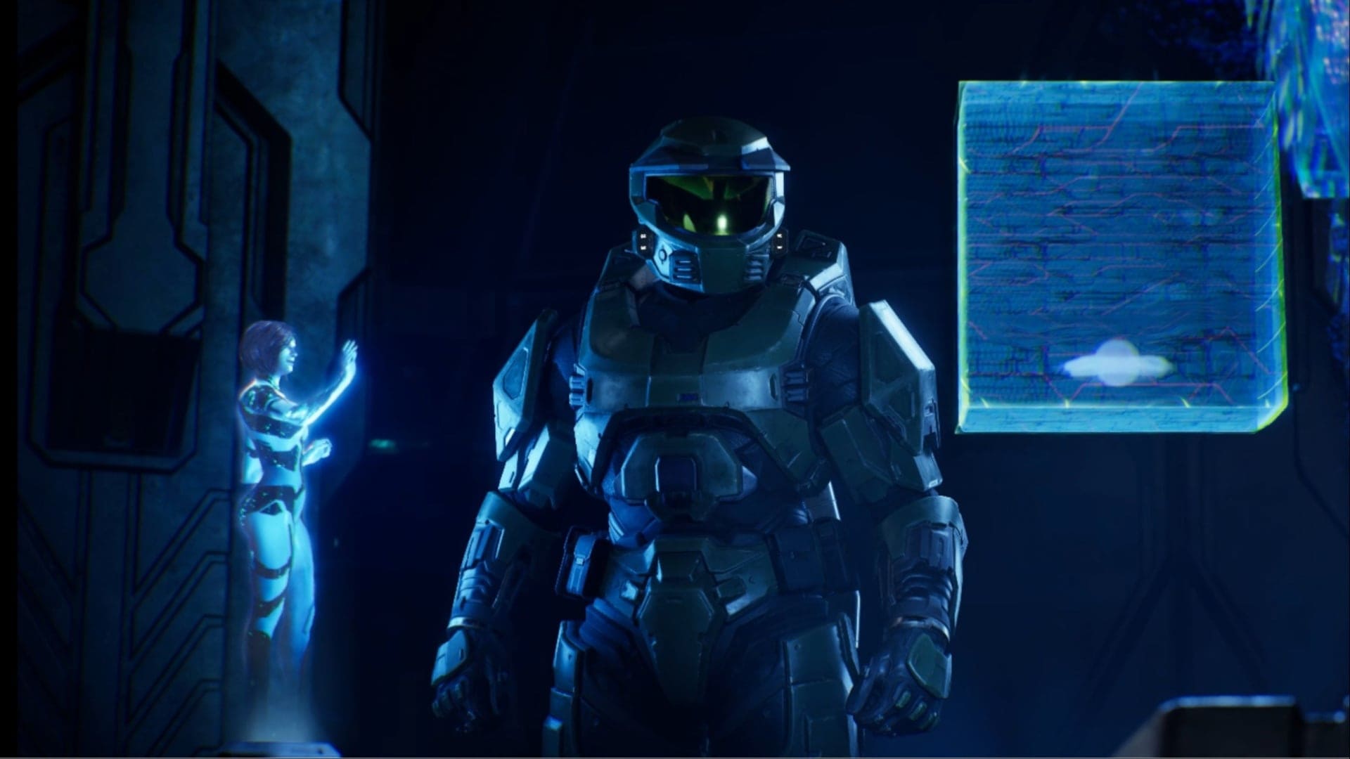 Halo Campaign Evolved Chief and Cortana