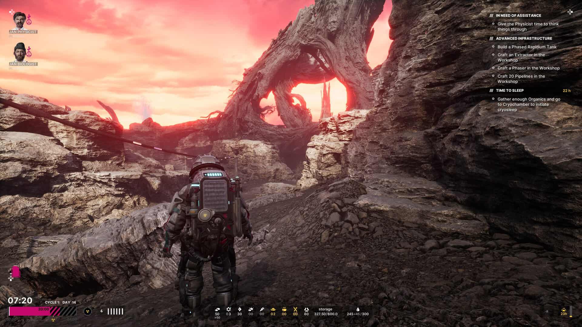 A screenshot of the sun rising in The Last Variable.