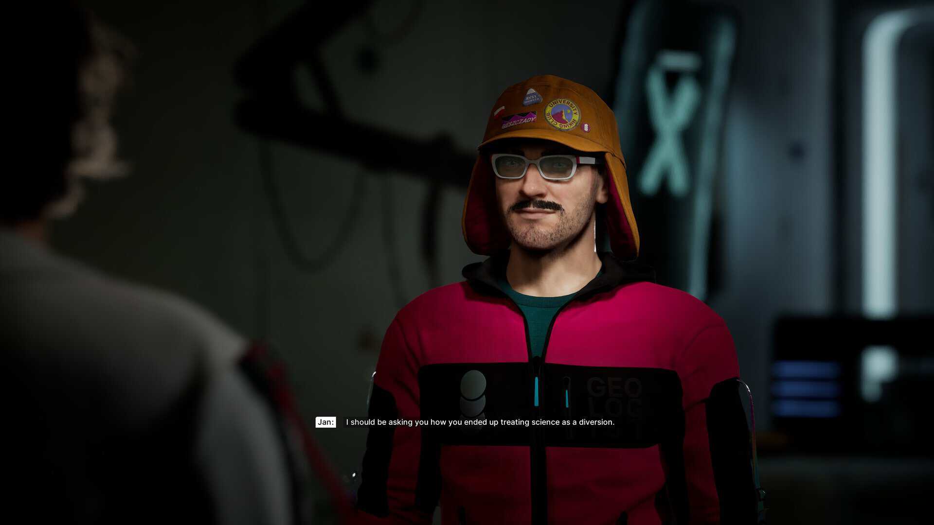 A screenshot of The Geologist in The Alters: The Last Variable.