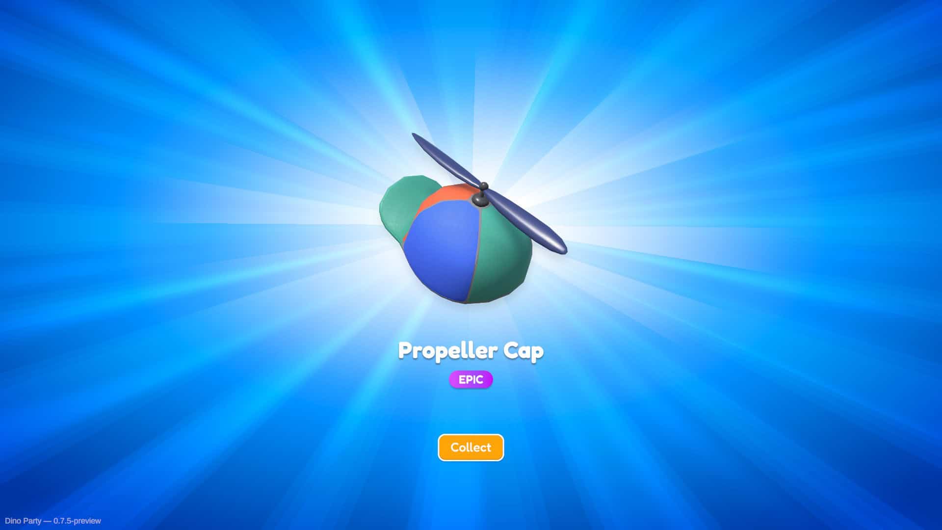 Propeller Cap accessory dino party