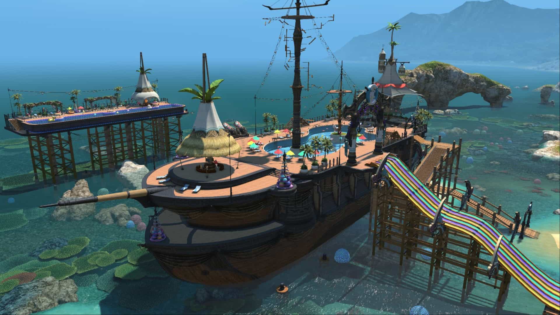 Final Fantasy 14 moonfire ship