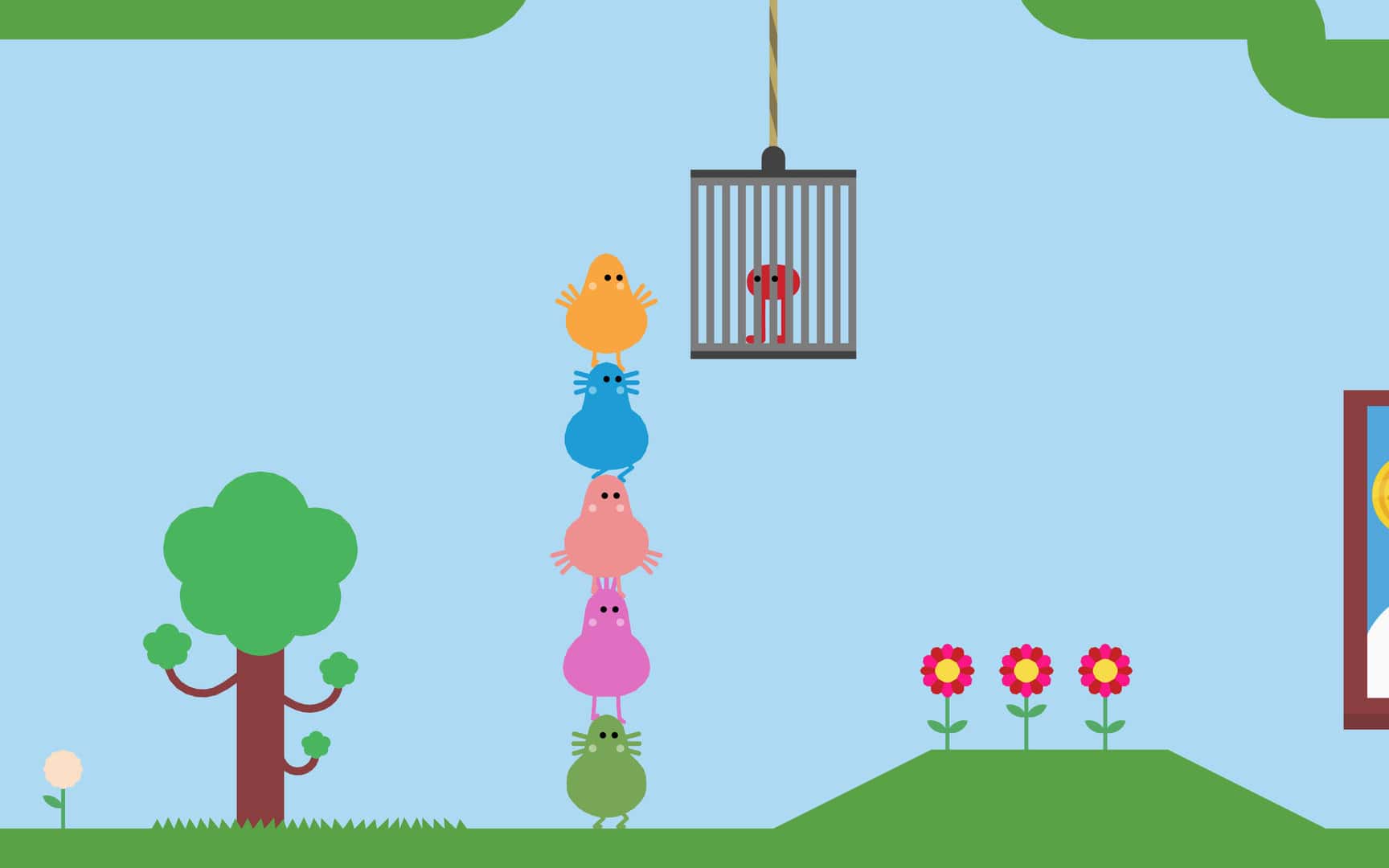 Screenshot from Pikuniku