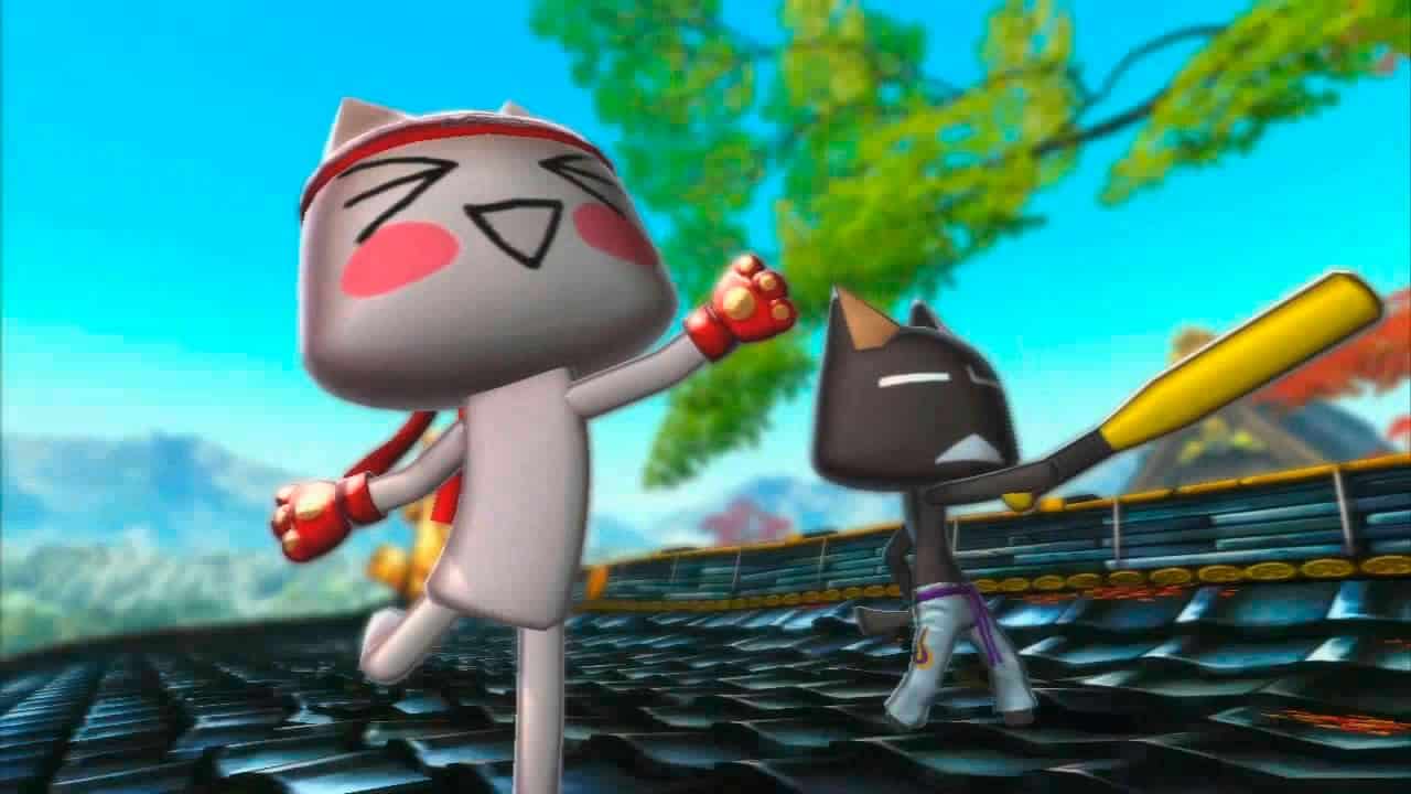 Screenshot of Toro and Kuro in Street Fighter X Tekken