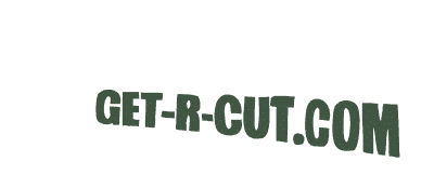 white get r cut logo