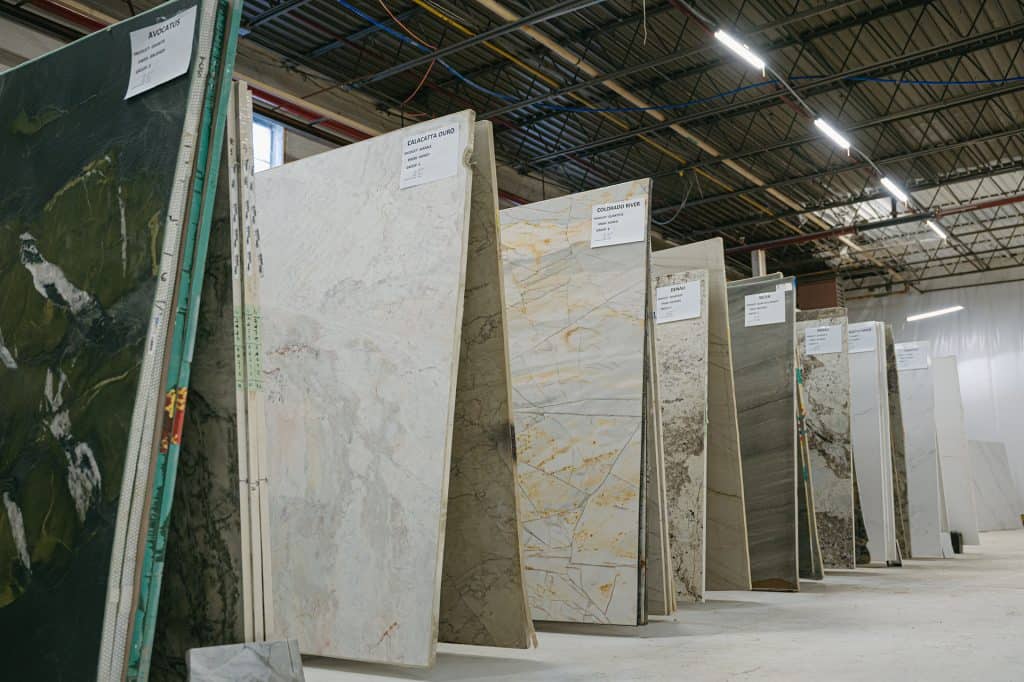High-quality marble and granite slabs for countertops and surfaces. Perfect for kitchen and bathroom.