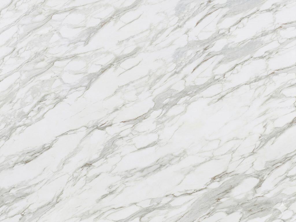 Marble countertop in Sterling style with elegant gray veining.