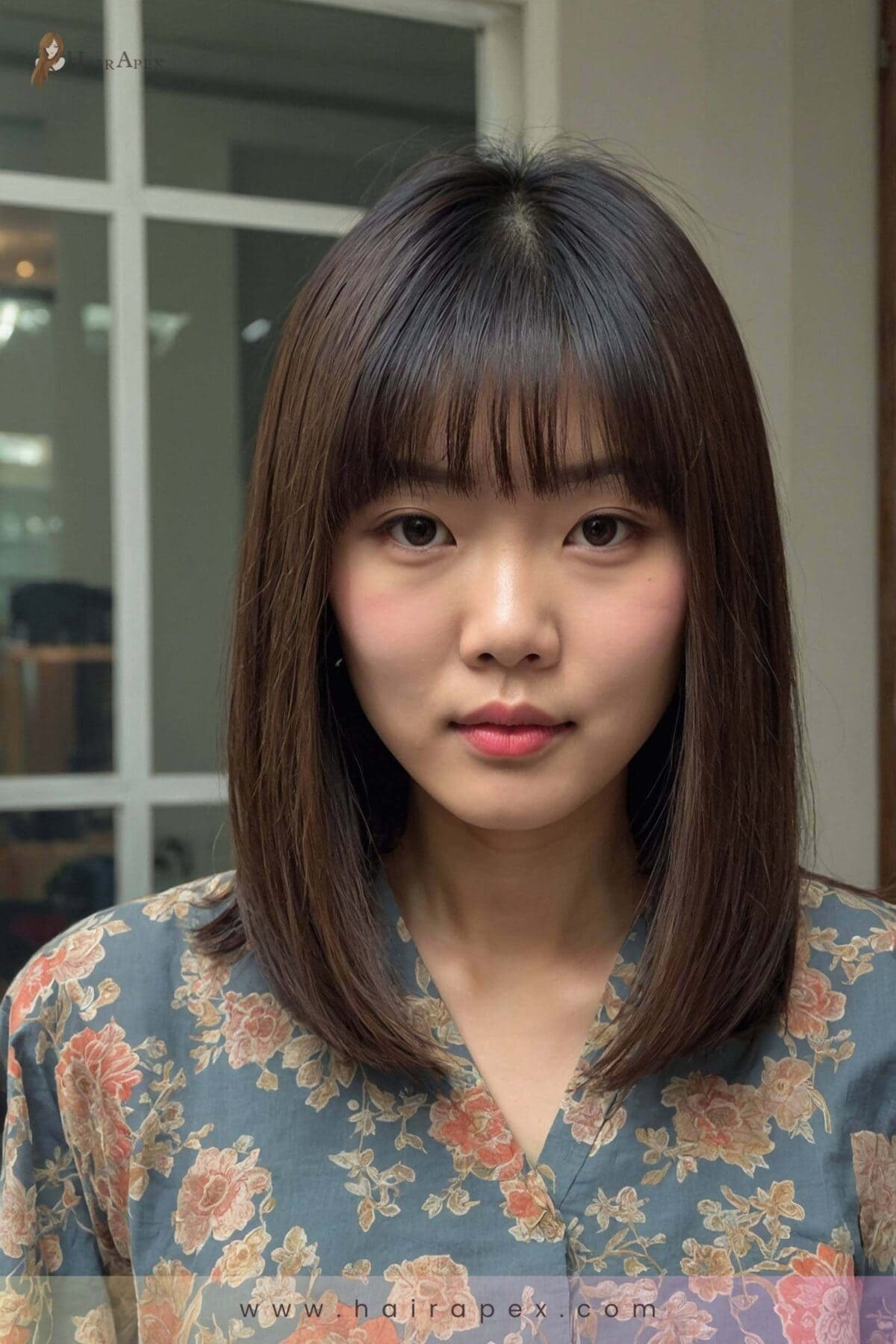 medium length haircut Asian 1