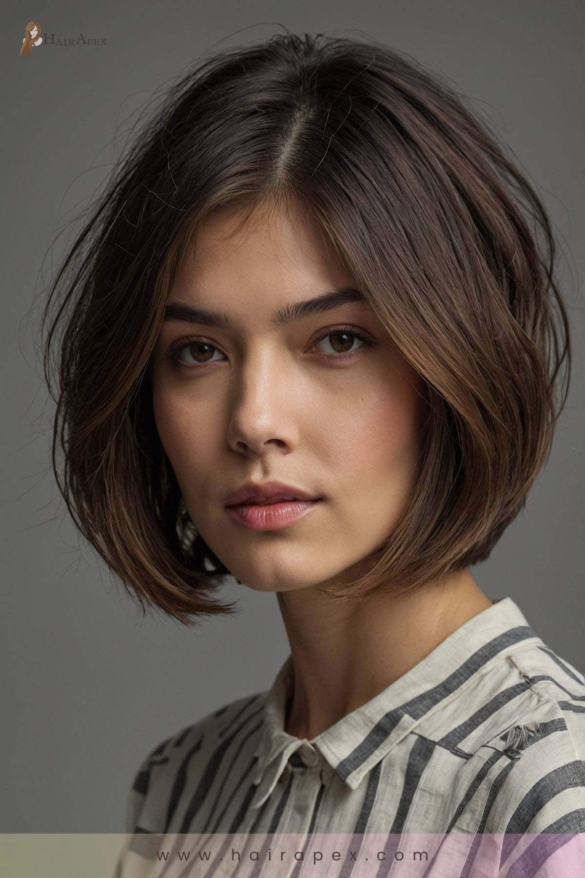 medium length haircut side part 1