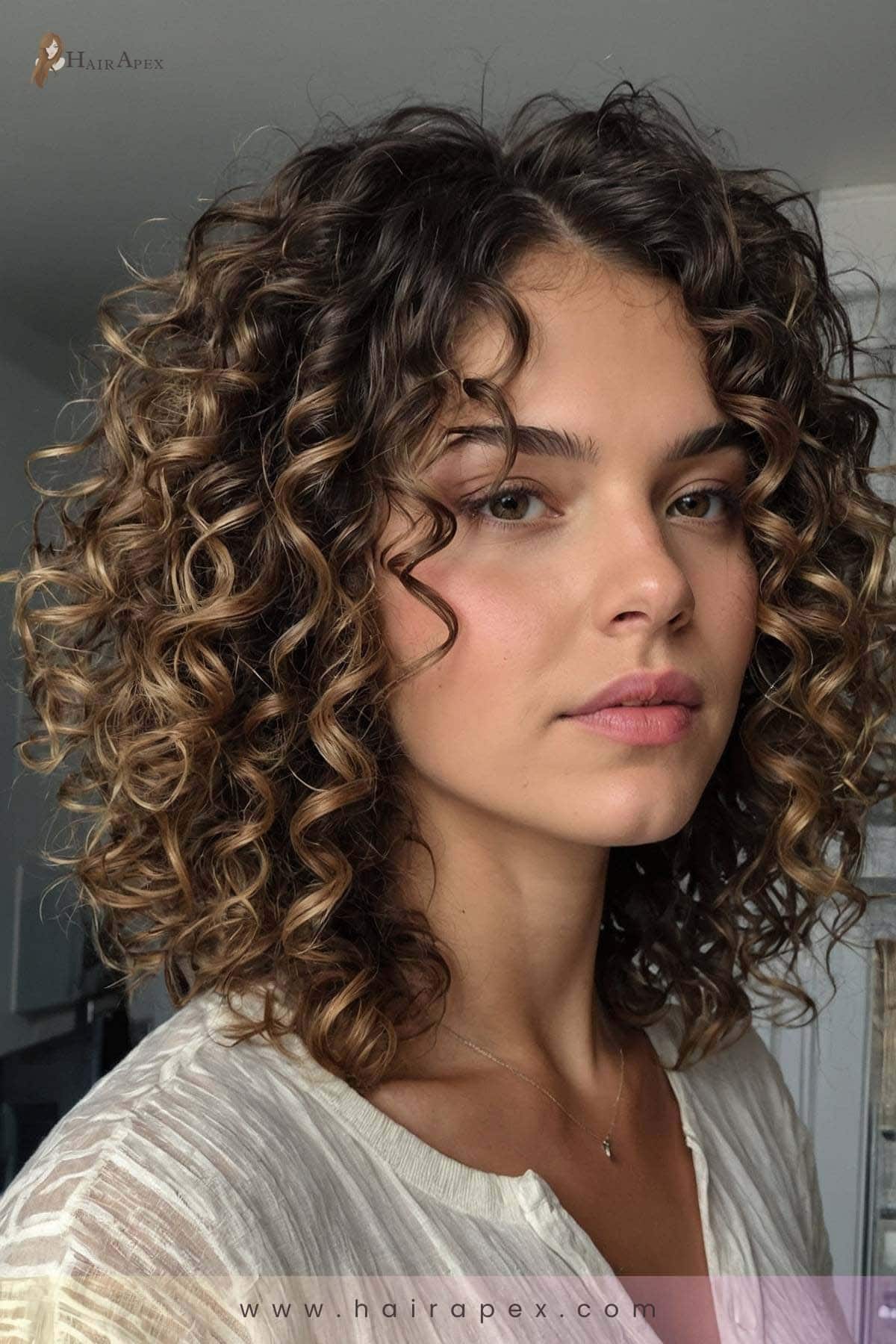 medium length haircut unstyled 21
