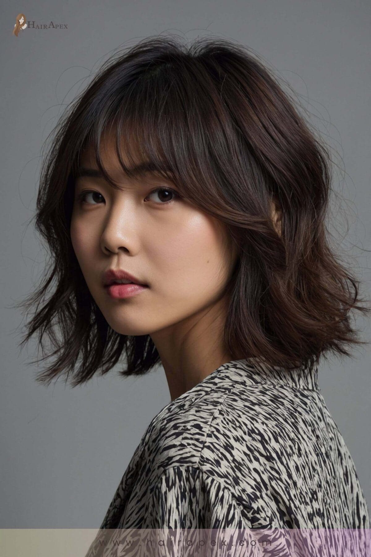 medium length haircut Asian 34