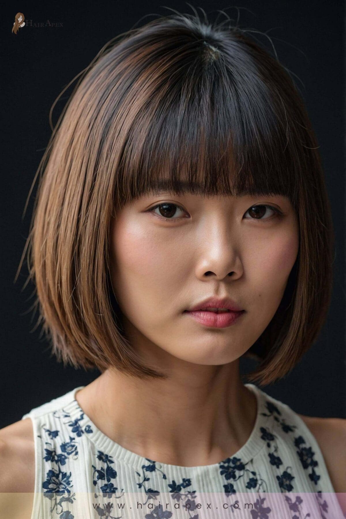 medium length haircut Asian 11