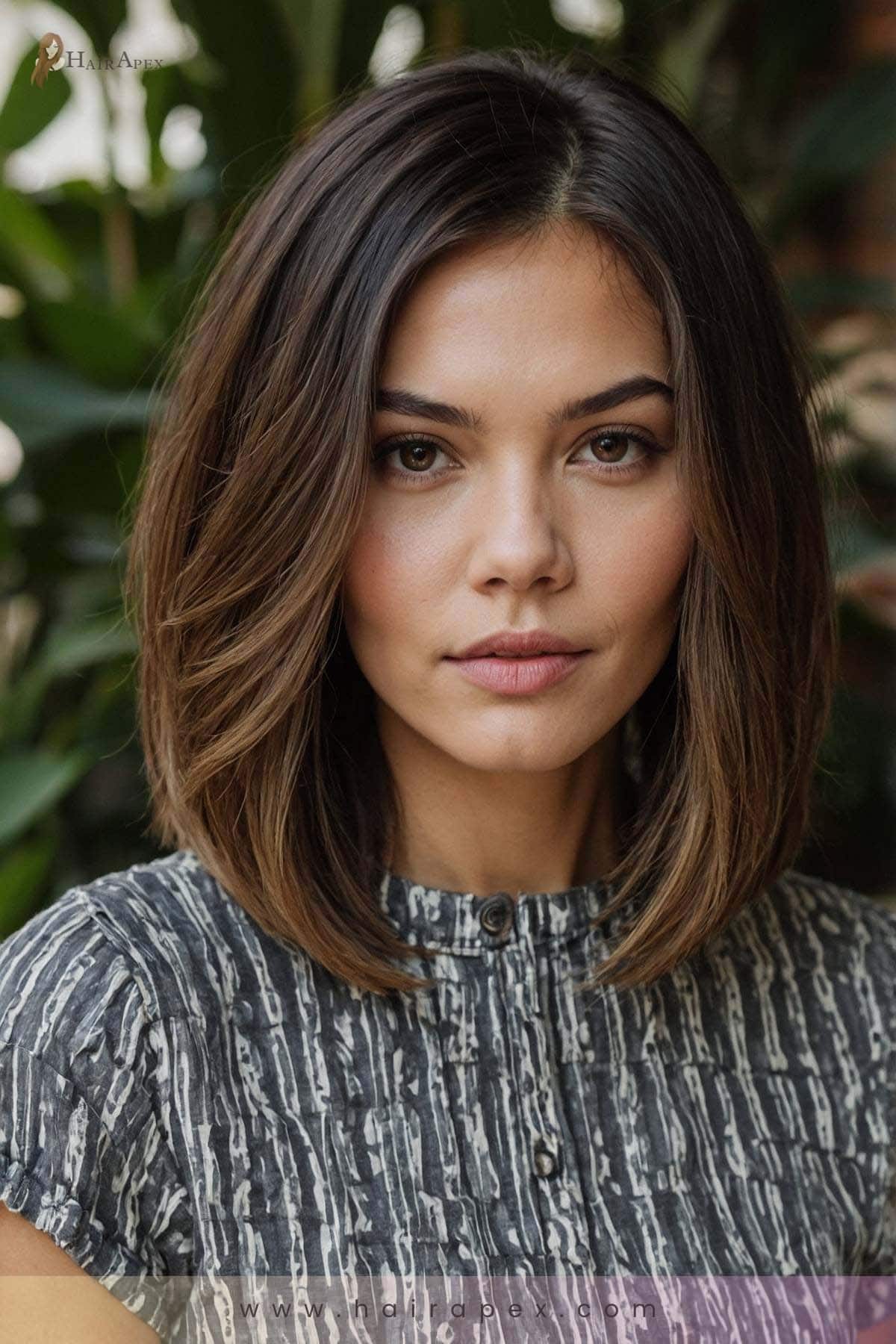 medium length haircut no layers 13
