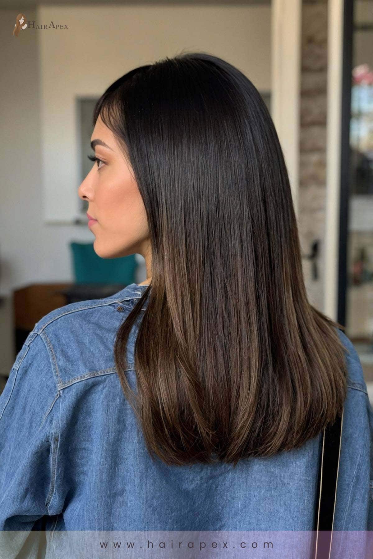 medium length haircut straight 6