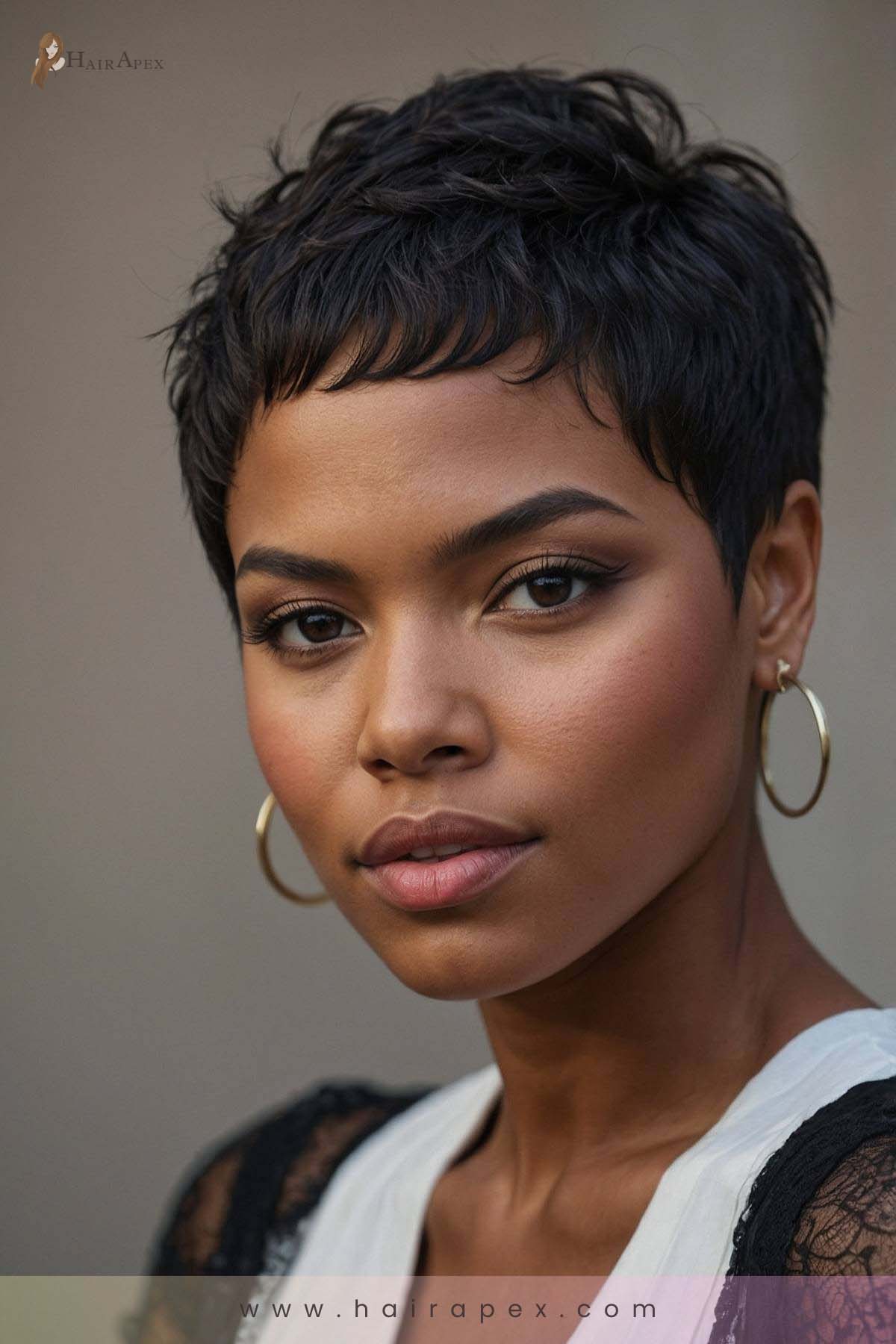11. Short Pixie For Round Faces 1