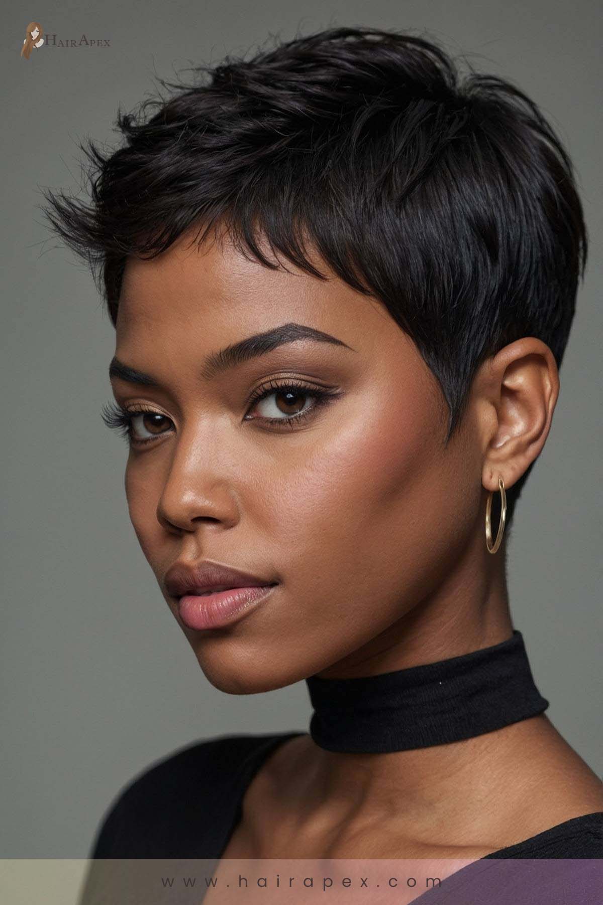 11. Short Pixie For Round Faces 2