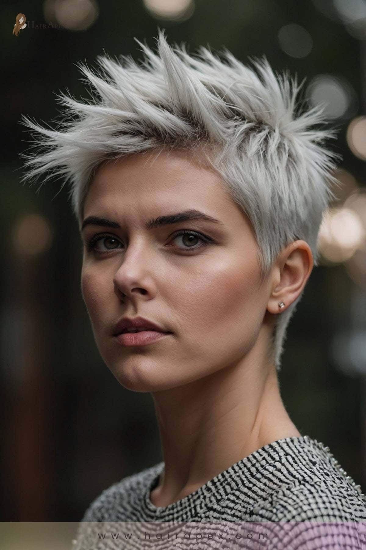 13. White Hair Pixie 1