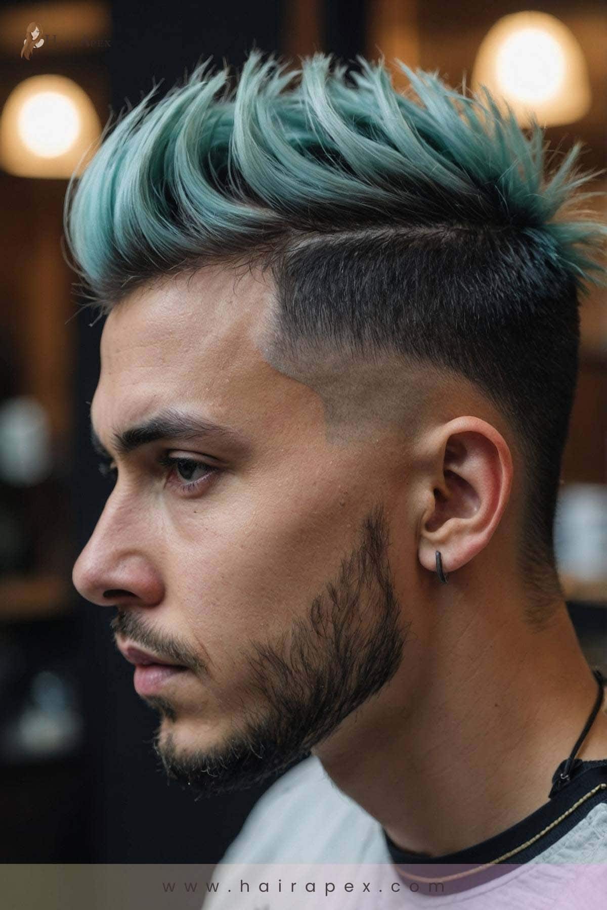 18. Disconnected Dyed Fohawk 2