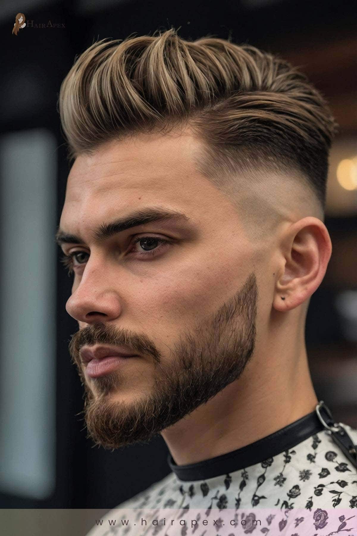 21. High Fade Pompadour 1