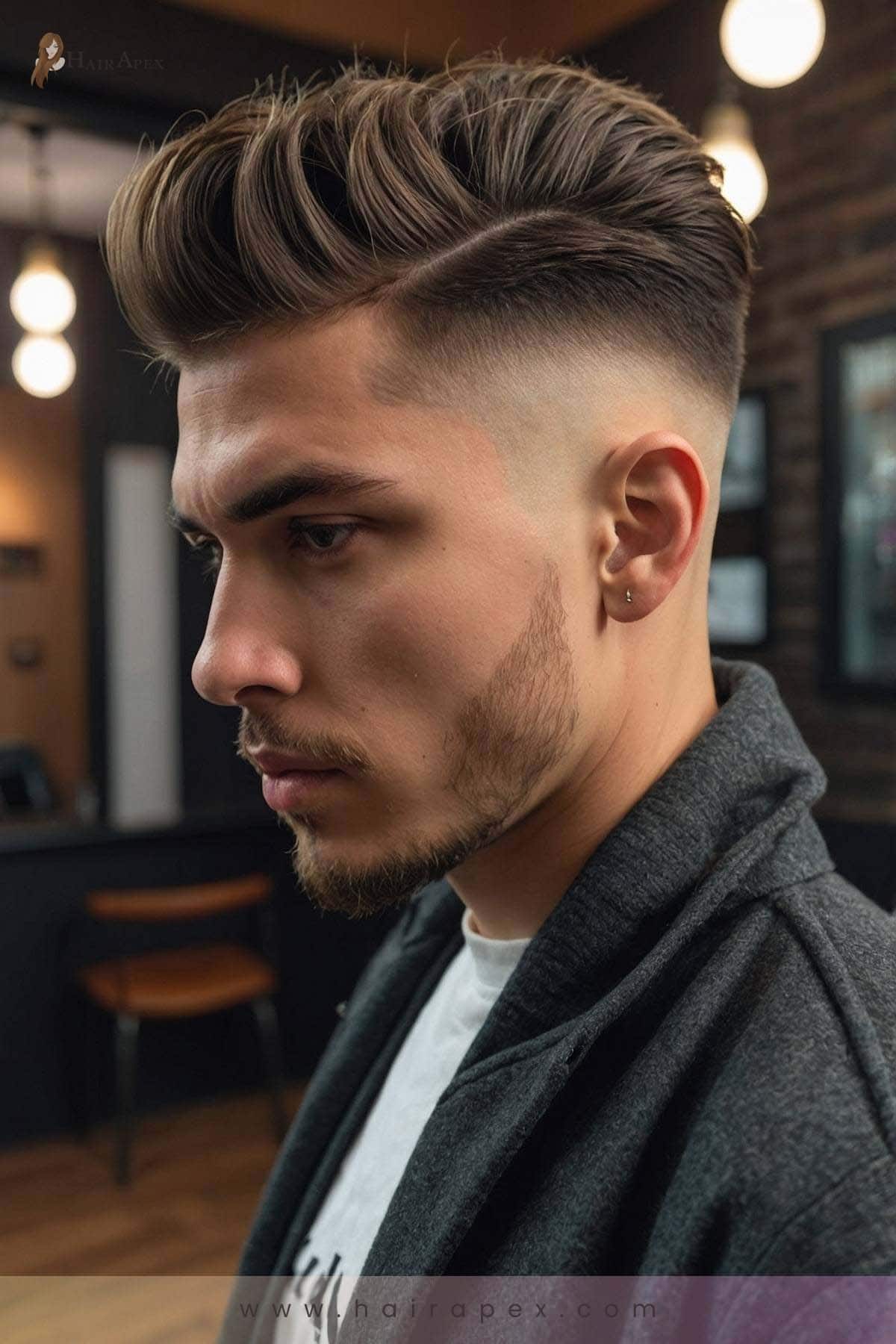 21. Undercut With Low Fade 2