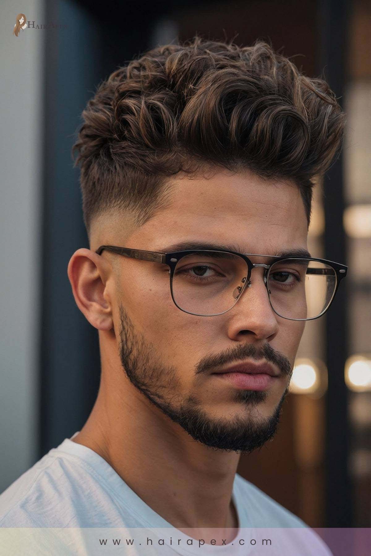 22. Wavy Hair Low Fade 1