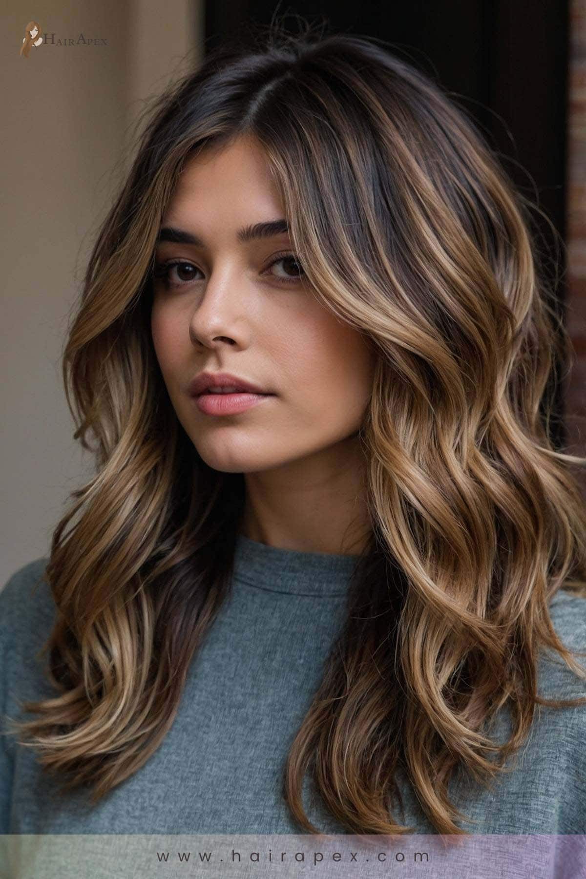 23. Layered Cut With Balayage 1